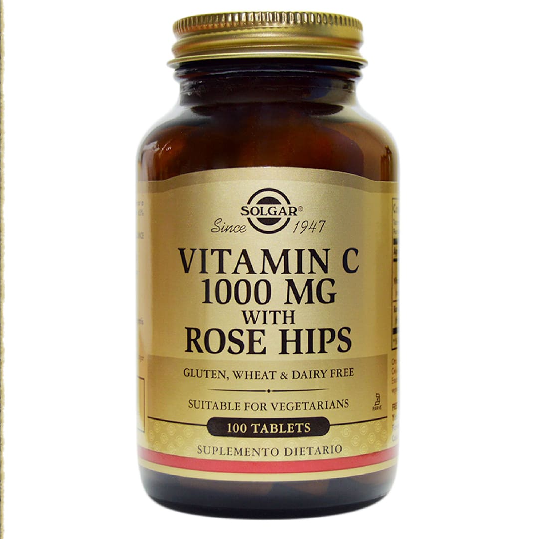VITAMIN C 1000 MG WITH ROSE HIPS 100 TAB